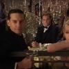 TOBEY MAGUIRE as Nick Carraway, LEONARDO DICAPRIO as Jay Gatsby, CAREY MULLIGAN as Daisy Buchanan and JOEL EDGERTON as Tom Buchanan in Warner Bros. Pictures' and Village Roadshow Pictures' drama "THE GREAT GATSBY," a Warner Bros. Pictures release.