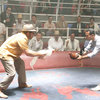 Images taken on set during production