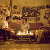 Images taken on set during production