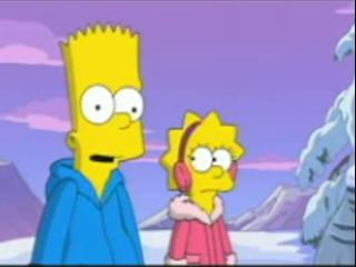 SIMPSONS MOVIE SCENE AVALANCHE
