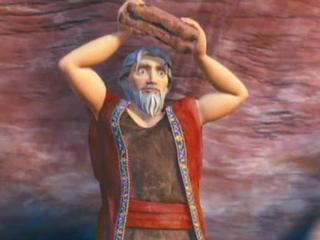 The Ten Commandments Tablets Broken