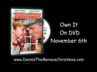 A Dennis The Menace Christmas Scene The Dennis Clause