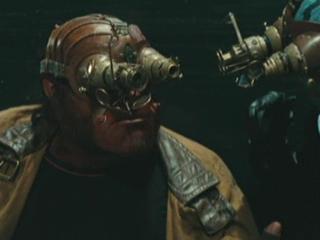 Hellboy 2 The Golden Army Team Confronts The Bag Lady