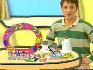 BLUE'S CLUES: WHAT DOES BLUE WANT TO MAKE?