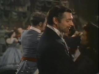 Gone With The Wind Scene Rhett And Scarlet Dancing