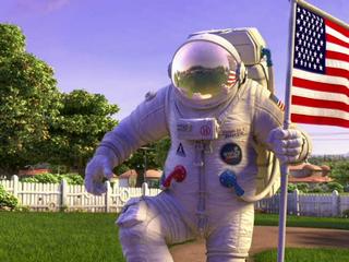 Planet 51 Man On The Moon