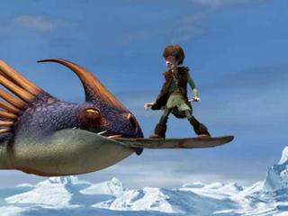 How To Train Your Dragon Viking Games Snowboarding