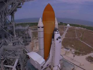 Hubble 3d Shuttle Launch