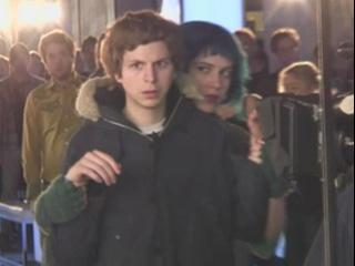 Scott Pilgrim Vs The World On The Cast Doing Stunts