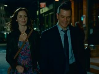 The Adjustment Bureau Elise Challenges David To A Race Down The Street