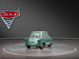 Cars 2: Showroom Turntable Professor Z