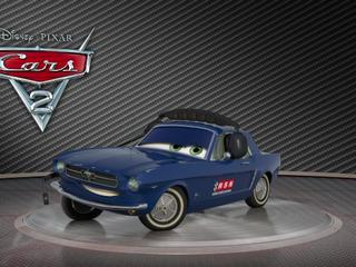 Cars 2: Showroom Turntable Brent Mustangburger