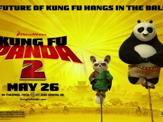 Kung Fu Panda 2 Horizontal Motion Poster