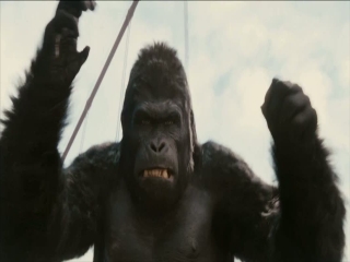 Rise Of The Planet Of The Apes Mounted Attack