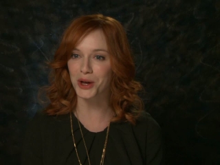 I Dont Know How She Does It Christina Hendricks On Men Being Able To Relate To The Movie