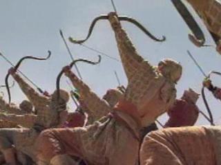 Alexander Scene Charge At Gaugamela