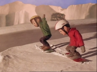 Davey And Goliaths Snowboard Christmas