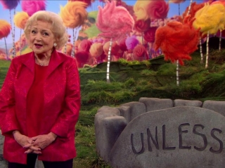 Dr Seuss The Lorax Betty White On Grammy Norma