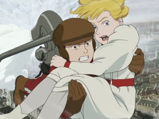 Steamboy Scene The Steam Tower Launches