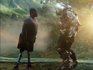 Battleship Mick Defends Sam Against An Alien