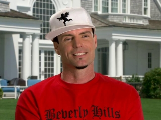 Thats My Boy Vanilla Ice On The Atmosphere On Set