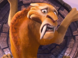 Ice Age Continental Drift Log Ride