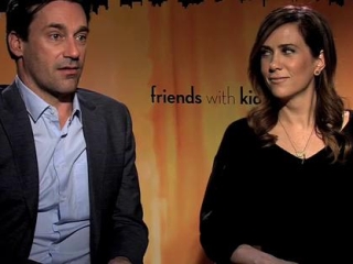 Friends With Kids Jon Hamm  Kristen Wiig Improvising On Set