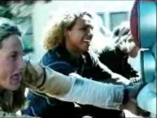 Lords Of Dogtown Scene Skitching The Bus