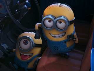 Despicable Me 2 Lucy And Gru Are Rescued By Two Minions