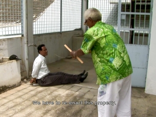 The Act Of Killing Anwar On The Roof