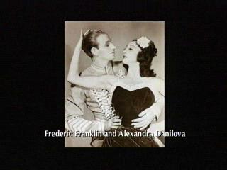 Ballet Russes Scene Franklin  Danilova
