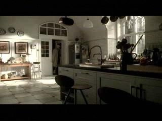 The Omen Scene Dog Chase In House