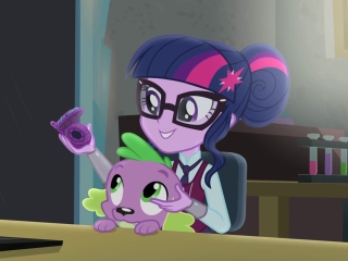 My Little Pony Equestria Girls Friendship Games Spike And