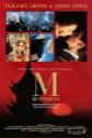 M Butterfly poster