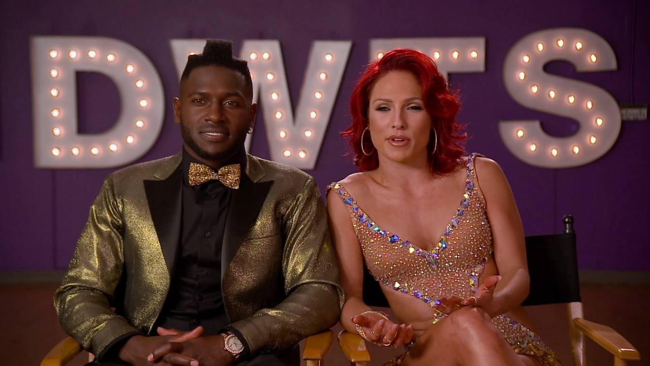 Dancing With The Stars: Antonio Brown & Sharna Burgess, On Their First Meeting