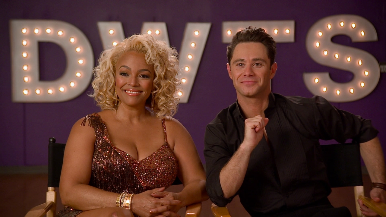 Dancing With The Stars: Kim Fields & Sasha Farber, On Meeting For The First Time