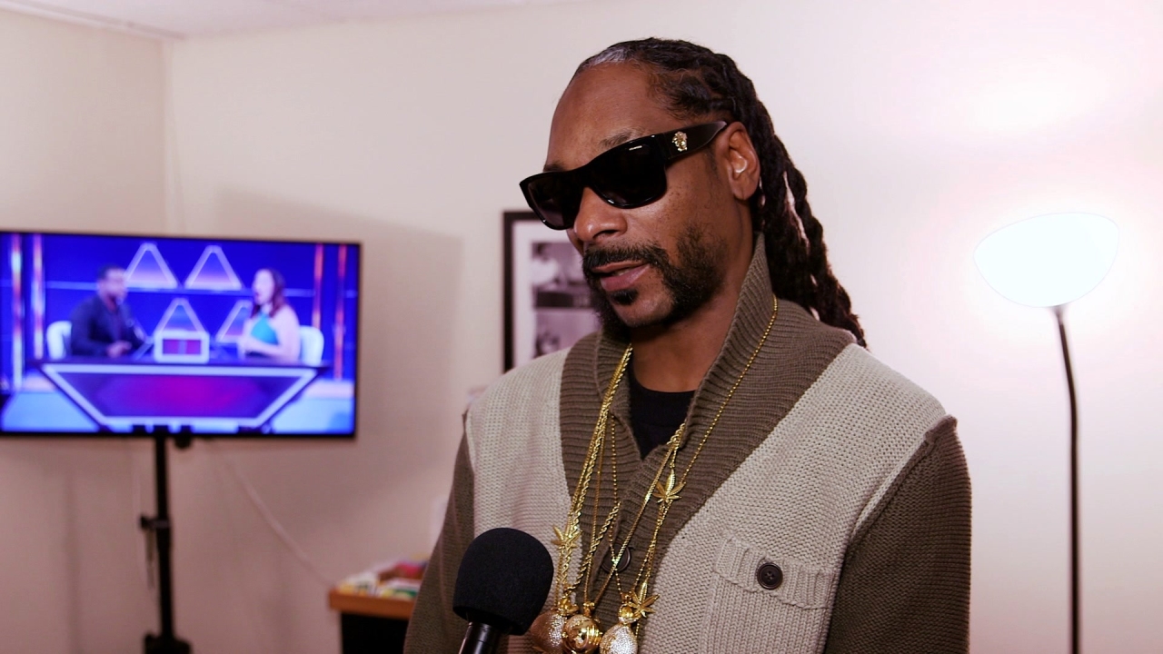 The 100,000 Pyramid: Snoop Dogg On How He Brings His A Game To The Show