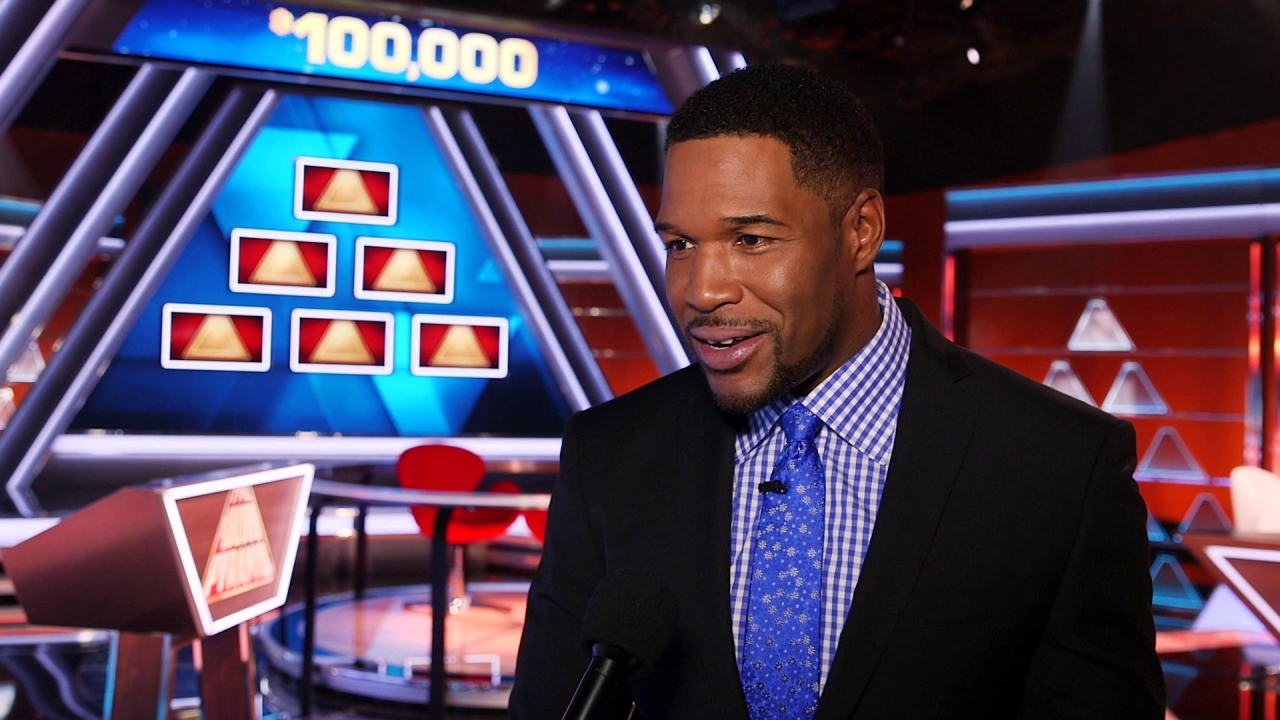 The 100,000 Pyramid: Michael Strahan On What Makes A Good Host