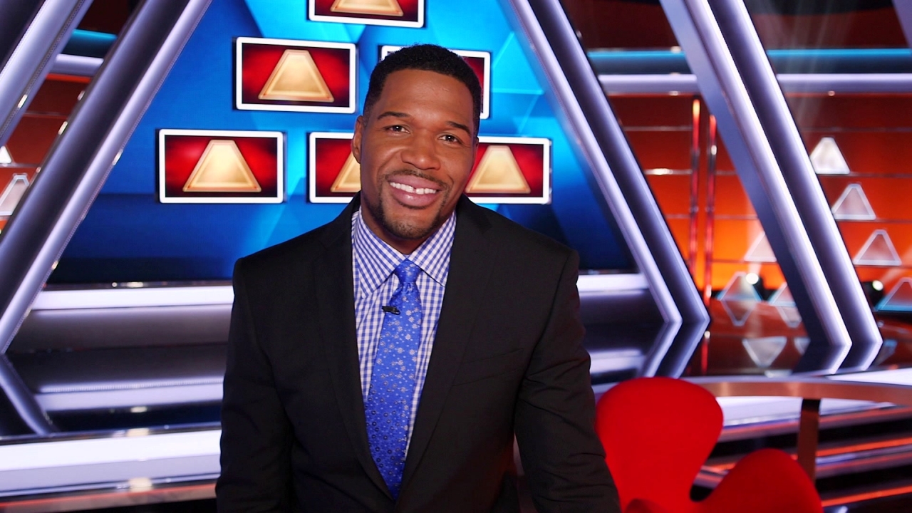 THe 100,000 Pyramid: Michael Strahan On The Winner's Circle