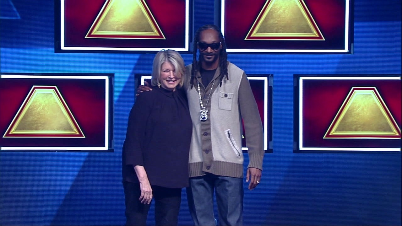 The 100,000 Pyramid: Martha Stewart Vs. Snoop Dogg