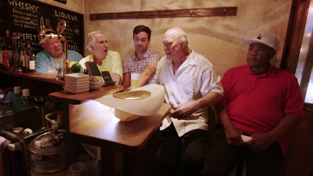 Better Late Than Never: Guys Drinking