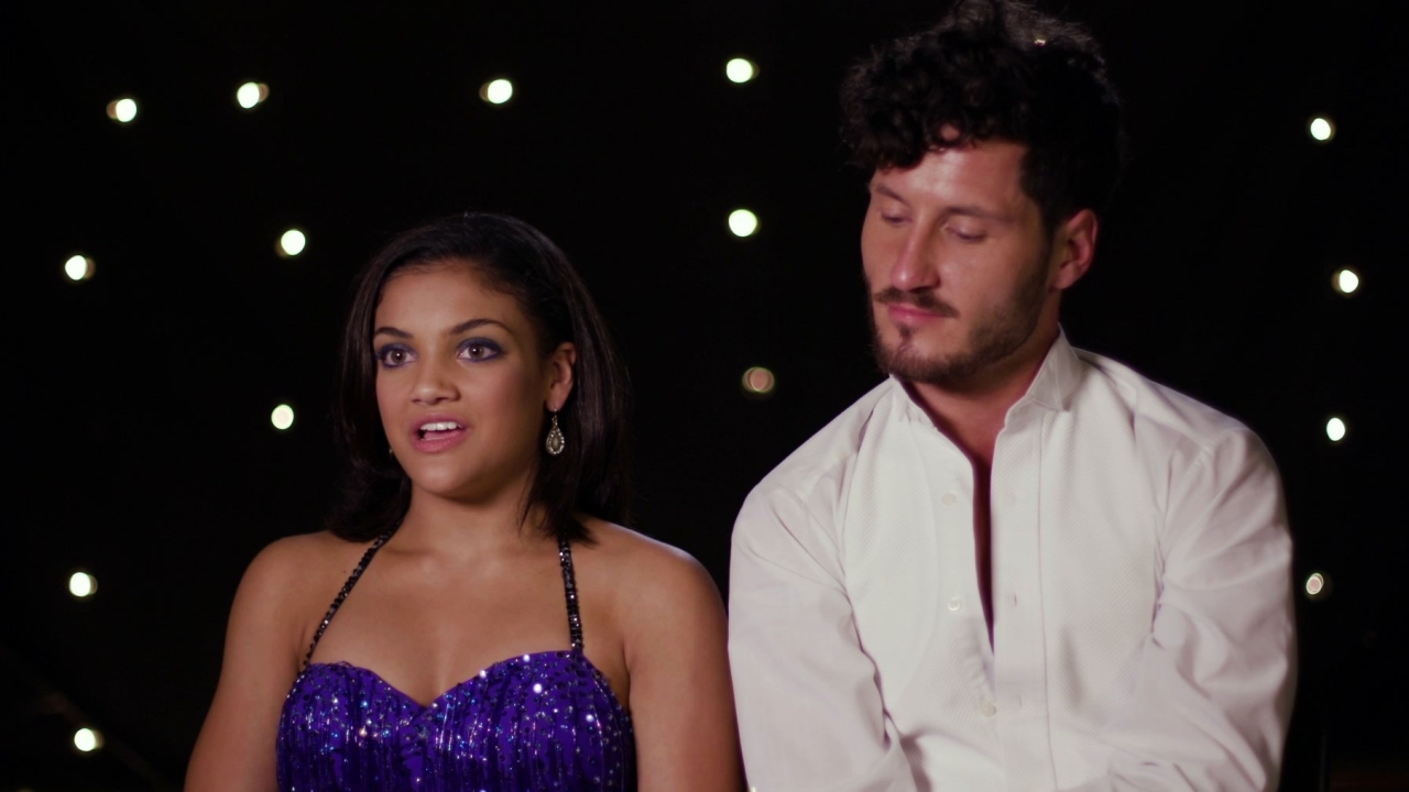 Dancing With The Stars: Laurie Hernandez & Valentin Chmerkovskiy On Advice From Other Olympians