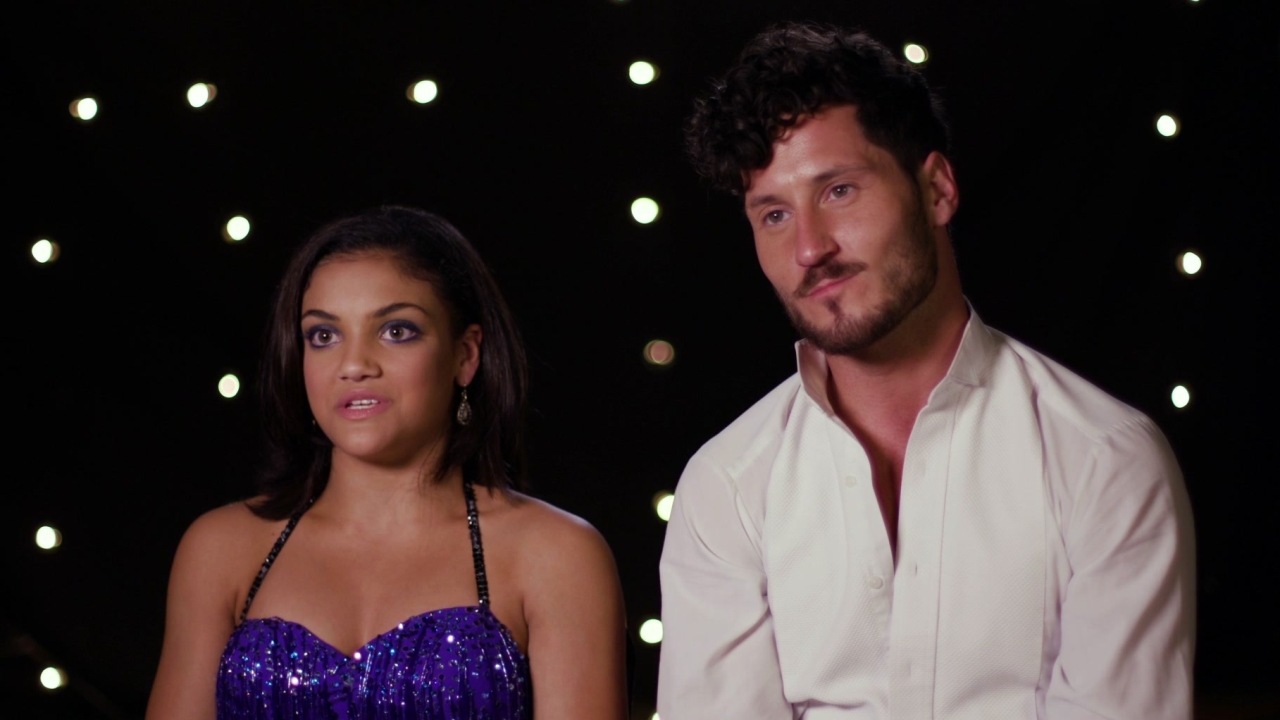 Dancing With The Stars: Laurie Hernandez & Valentin Chmerkovskiy On What She's Most Excited About