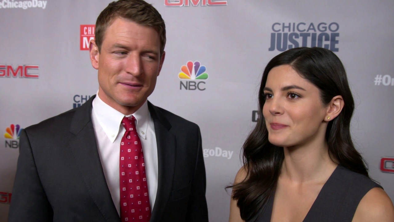 Chicago Justice: One Chicago Day: Philip Winchester And Monica Barbaro