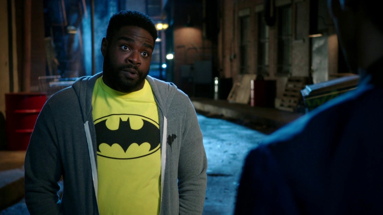 Powerless: Van, Teddy And Ron Are Waiting For Batman In A Sketchy Alley