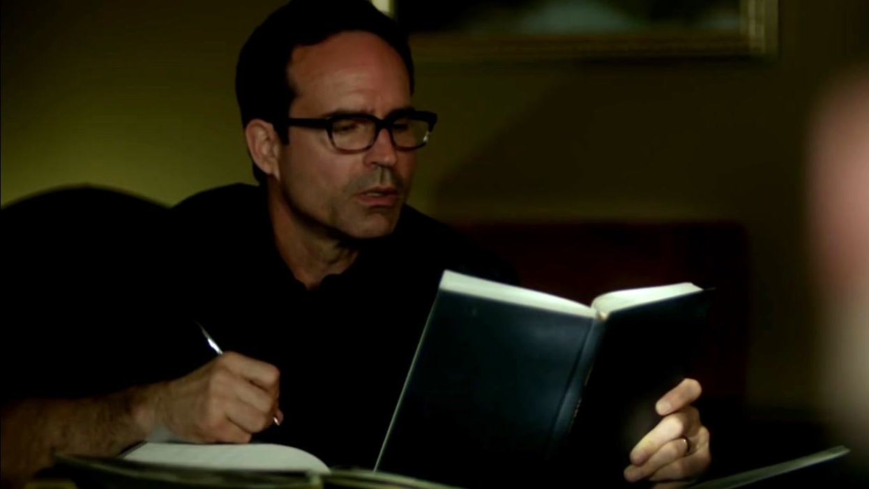 Wayward Pines: Jason Talks To Theo About Adam