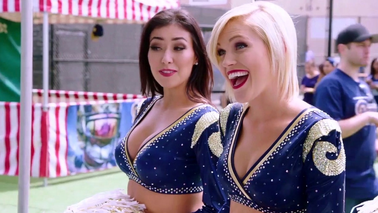 My Kitchen Rules: Dean Sheremet Feeds The Los Angeles Rams Cheerleaders
