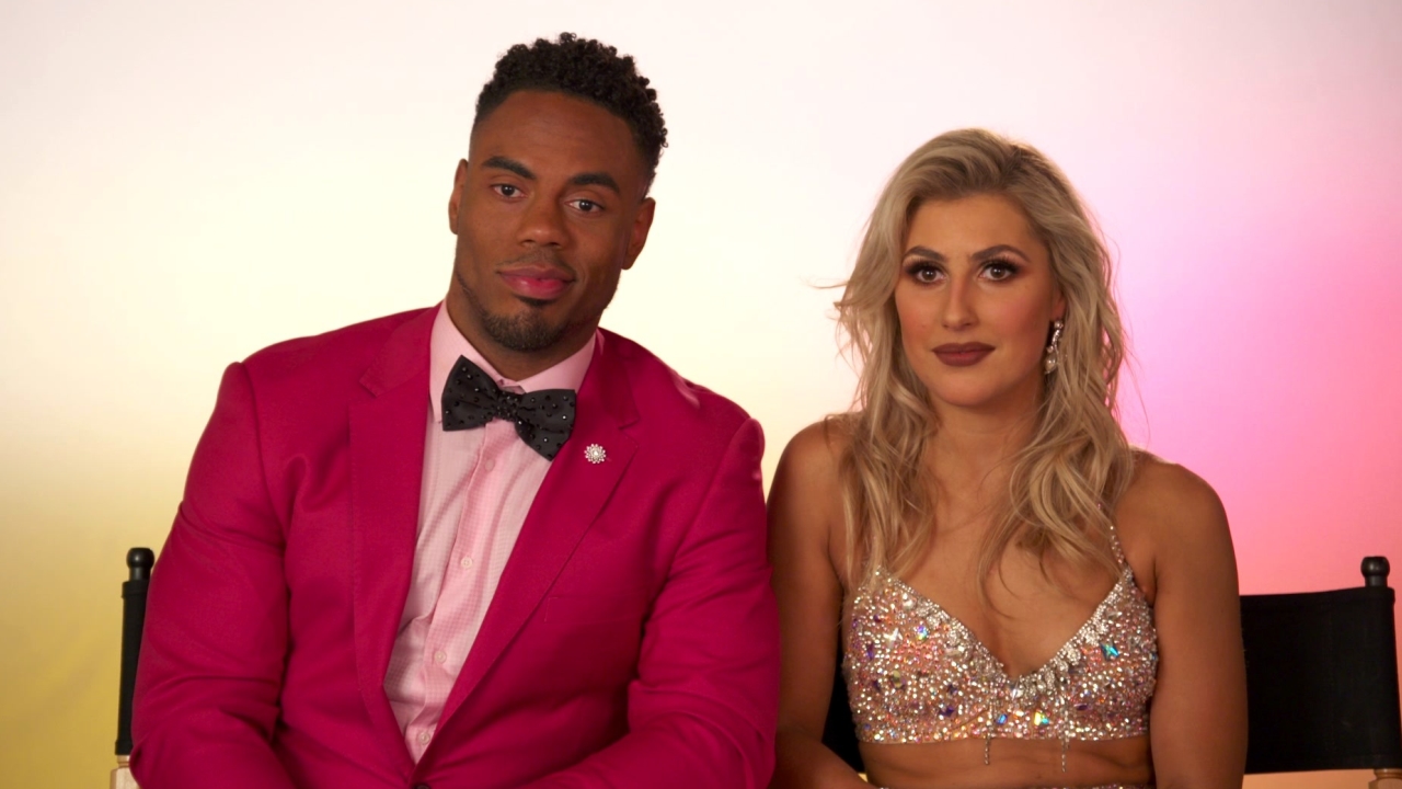 Dancing With The Stars: Ashad Jennings & Emma Slater, On Why He Is Doing The Show
