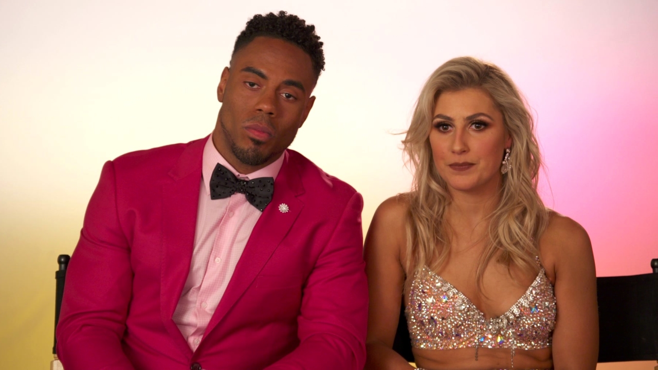 Dancing With The Stars: Rashad Jennings & Emma Slater, On How Football Helped Him Prepare