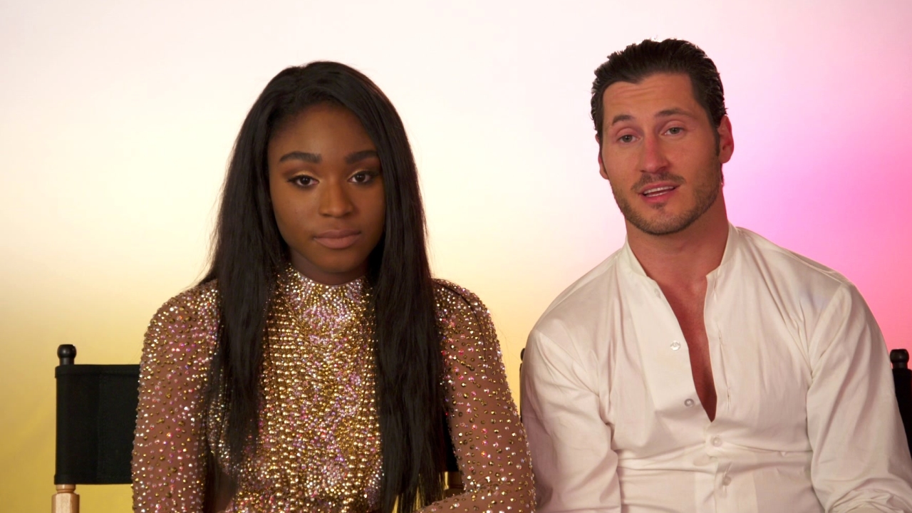 Dancing With The Stars: Normani Kordei & Valentin Chmerkovskiy, On The Competition